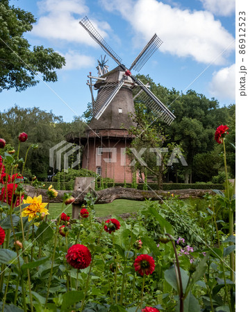 Wind Mill, Bad Zwischenahn, Lower Saxony, Germany Wind Mill, Bad Zwischenahn, Lower Saxony, Germany 86912523