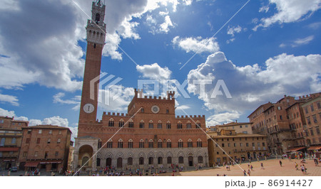カンポ広場(イタリア-シエナ) 86914427