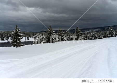 Yellowstone Winter Snow Yellowstone Winter Snow 86914481