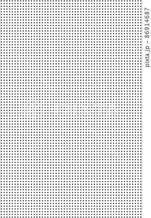 漫画コミック背景スクリーントーン　ハーフトーンパターン30％網点 86914687