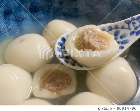 中国の元宵節料理・湯円 86914796