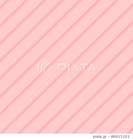 ピンク色の斜めのストライプ壁紙のイラスト素材