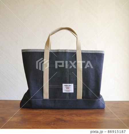 レッスンバッグ　ハンドメイド　一年生　デニム　 86915187