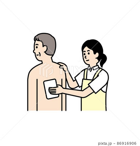 介護福祉の人物イラスト 介護福祉の人物イラスト 86916906