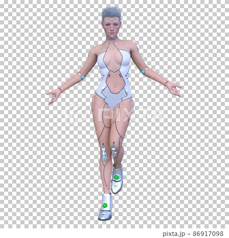 Women's cyborg 86917098