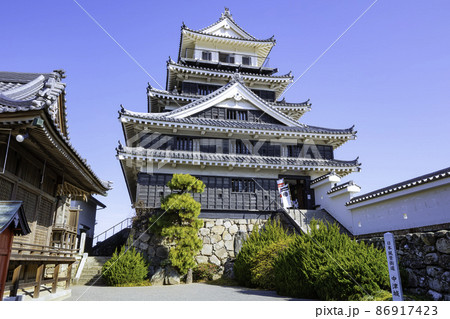 日本三大水城である中津城　（大分県中津市） 86917423