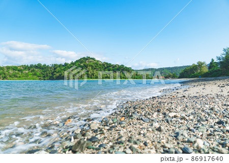 沖縄の海 晴れた海 快晴 アウトドア ビーチ 南国 リゾート 86917640