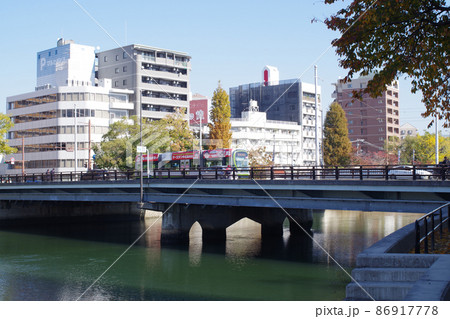 広島横川新橋の景色 広島横川新橋の景色 86917778