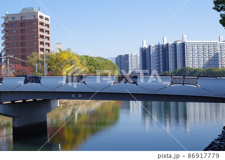 広島横川橋の景色 広島横川橋の景色 86917779