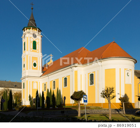 Catholic Church in hungarian city Baja 86919051