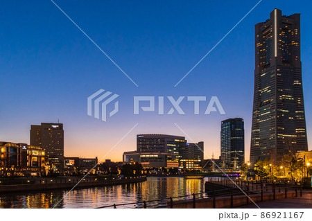みなとみらい　夜景 86921167