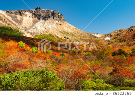 錦秋の那須岳 86922269