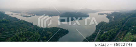 Aerial view of landscape in Shenzhen city,China Aerial view of landscape in Shenzhen city,China 86922748