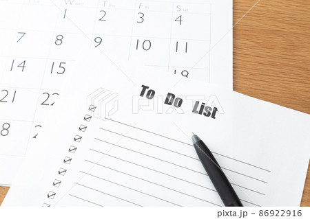 TO DO リストとカレンダー TO DO リストとカレンダー 86922916