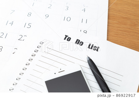 TO DO リストとカレンダー TO DO リストとカレンダー 86922917