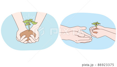 Ecology, environment protection and gardening concept 86923375
