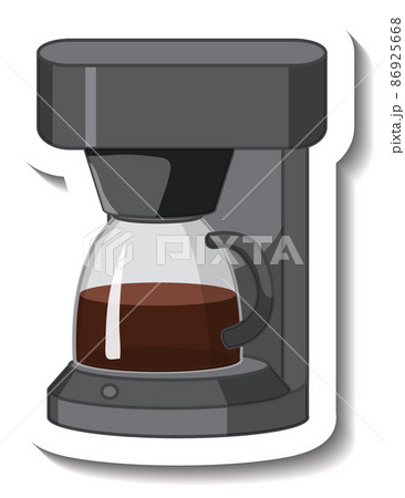 Coffee maker isolated on white background 86925668