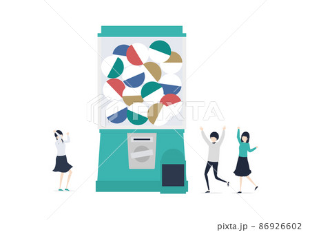 みんな大好き 日本のガチャガチャ!なイラスト素材 みんな大好き 日本のガチャガチャ!なイラスト素材 86926602