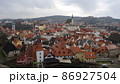 The panorama of the Cesky Krumlov city 86927504