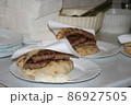 The Banja Luka kebab on the plate 86927505