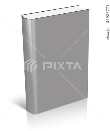 blank grey book cover 86927775