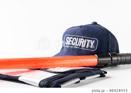 警備員のイメージ　警備の装備品 86928455