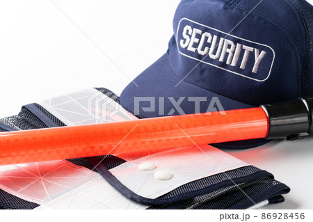 警備員のイメージ　警備の装備品 86928456