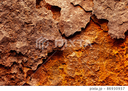 rusty iron texture over 10 years 86930937