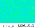 青と黄緑のマーブル 86931513