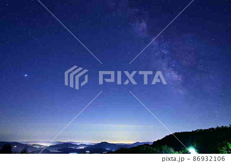 上世屋の棚田からの天の川 上世屋の棚田からの天の川 86932106