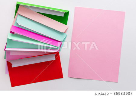 Greeting card or invitation mockup Greeting card or invitation mockup 86933907