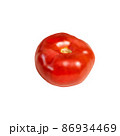 realistic vector tomato without leaves on white background 86934469