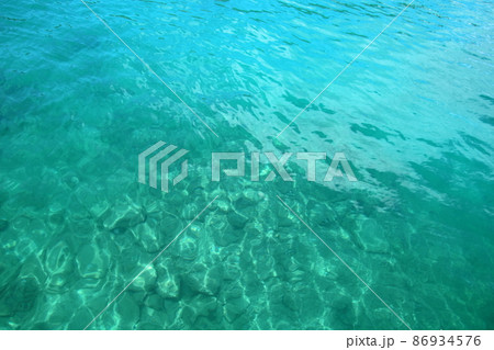 美しい水面（小笠原諸島　父島　二見港にて） 86934576