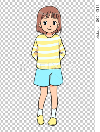 女孩全身圖 女孩全身圖 86944518