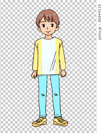 男孩全身圖 男孩全身圖 86944519