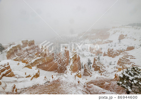 Superb view of Sunset Point of Bryce Canyon National Park 86944600