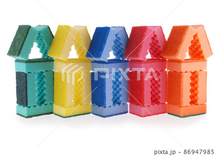 House made of sponges 86947985