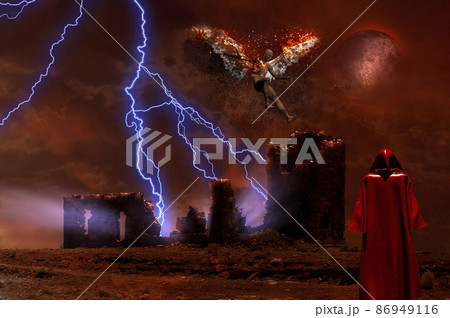 Ruined temple Ruined temple 86949116