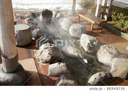 城崎温泉　足湯 86949236
