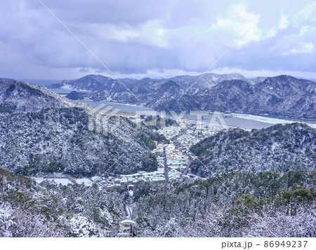 展望台からの城崎 86949237