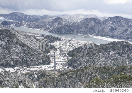 展望台からの城崎 86949240