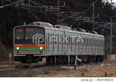 日光線205系（元埼京線車両：宇都宮⇔日光） 86949669