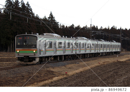 日光線205系（元埼京線車両：宇都宮⇔日光） 86949672