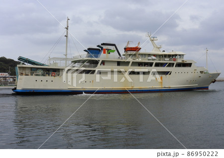 壱岐・対馬フェリーのフェリーみかさ（壱岐島 芦辺港） 86950222
