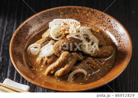 豚のもつ煮込み 86952829