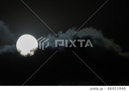 A Full moon over Nebraska in June 2021 86953946