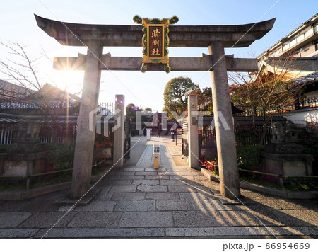 生命神社・パワースポットと五芒星『和風イメージ』(京都) 86954669