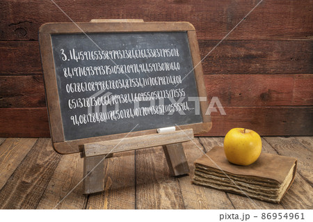 number pi 3.1415 with 140 decimal places 86954961