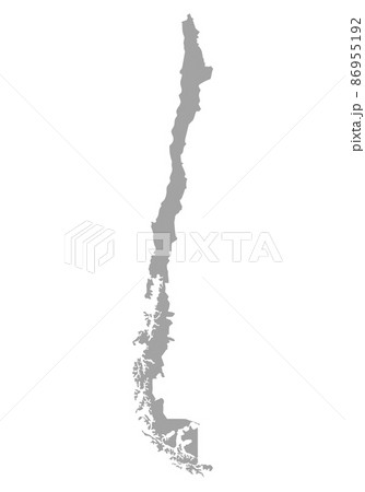 チリのシルエット 86955192