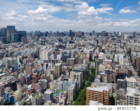 日本橋・秋葉原を望むパノラマ風景 日本橋・秋葉原を望むパノラマ風景 86955776